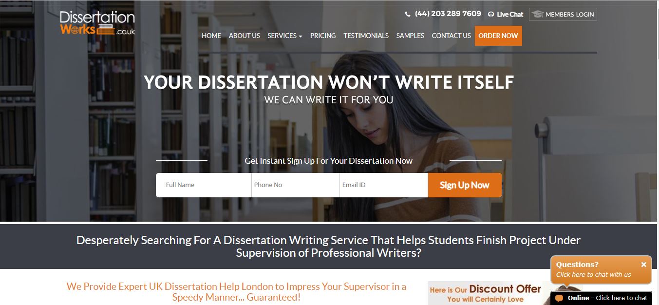dissertationworks.co.uk Reviews